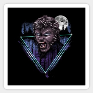 Rad Wolfman Sticker